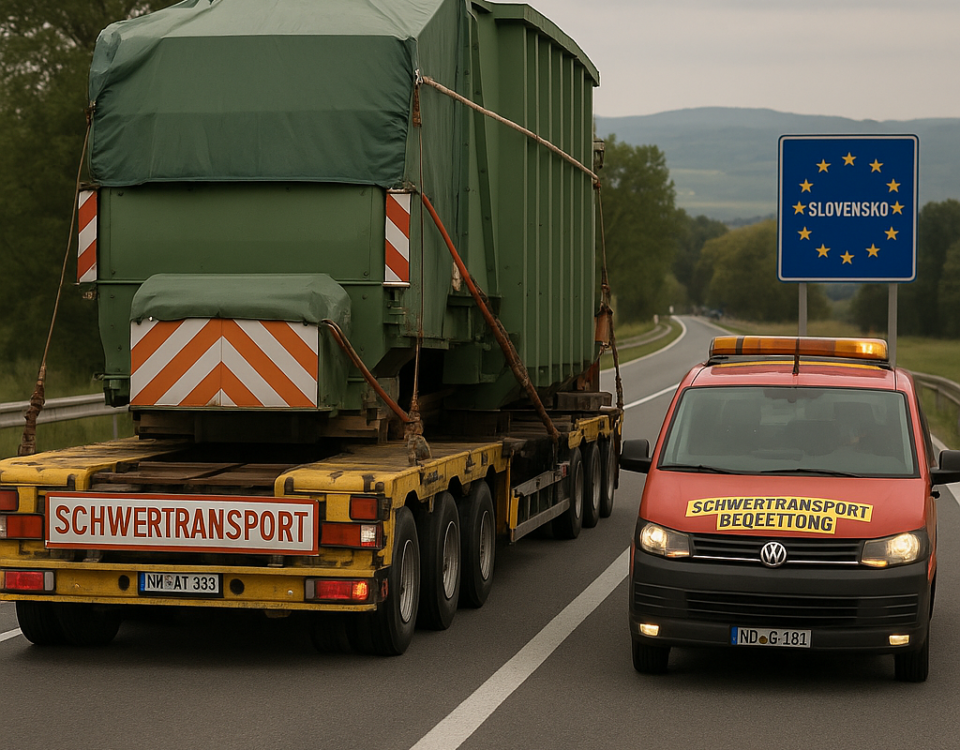 Medzinárodná doprava nadrozmerného nákladu: výzvy, povolenia a medzinárodná koordinácia - 2