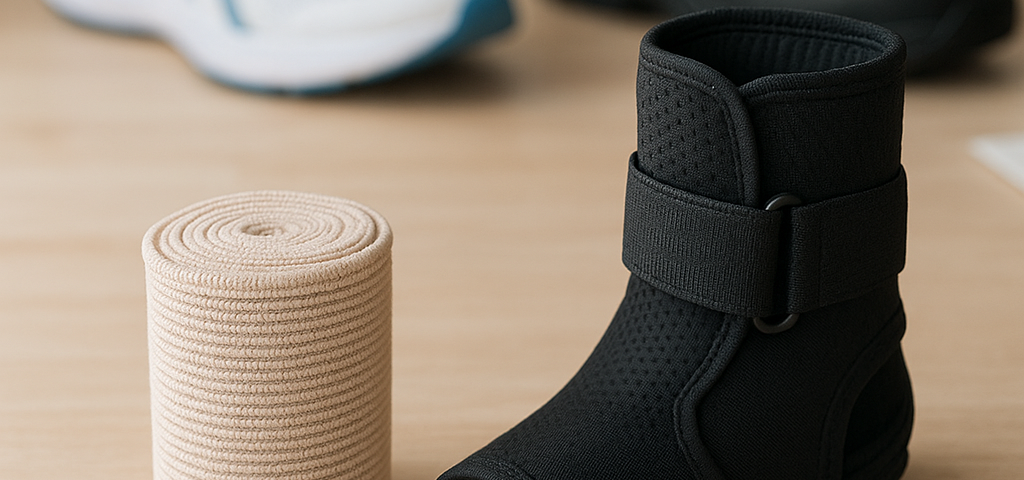 Bandáže na nohy: kedy pomôže elastická bandáž a kedy už zvážiť pevnejšiu ortézu - 2