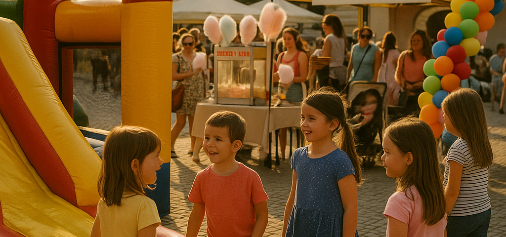 Detské atrakcie na obecné dni a rodinné festivaly: čo nesmie chýbať v programe - 2